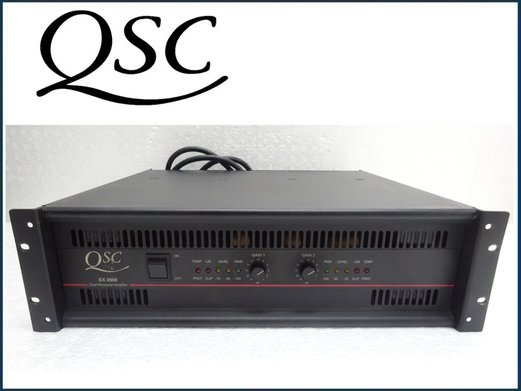 QSCパワーアンプ オーディオ機器 アンプ black-forest-skydive.de